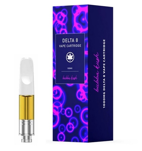Green Valley Botanicals Bubba Kush Delta 8 THC Vape Cartridge