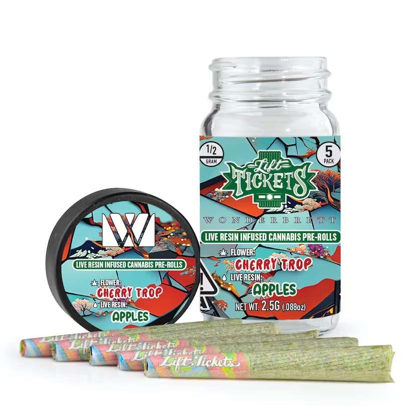 Green Valley Botanicals Cherry Trop x Apples – Infused Pre-Roll 5-Pack