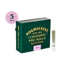 Dogwalkers Honey Zanana.35g Preroll 5pk