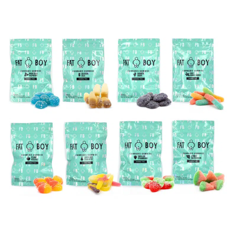 Green Valley Botanicals Fat Boy Cannabis Gummies (300mg THC)
