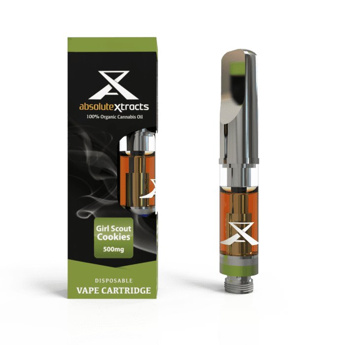 Green Valley Botanicals Girl Scout Cookies CO2 Oil Vape Cartridge