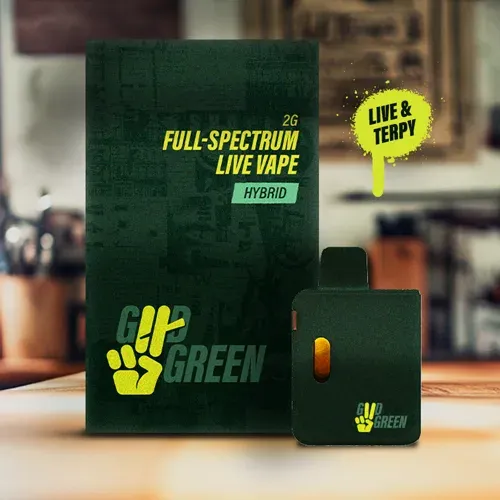 Good Green Grinch Mints 2g Live Resin Disp Vape