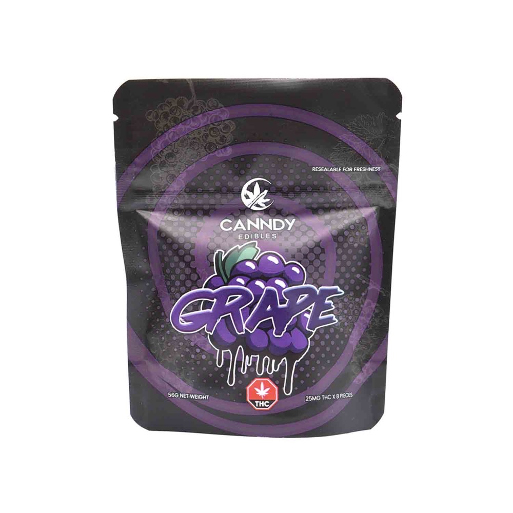 Green Valley Botanicals Grape Canndy Edibles (200mg) THC Gummies