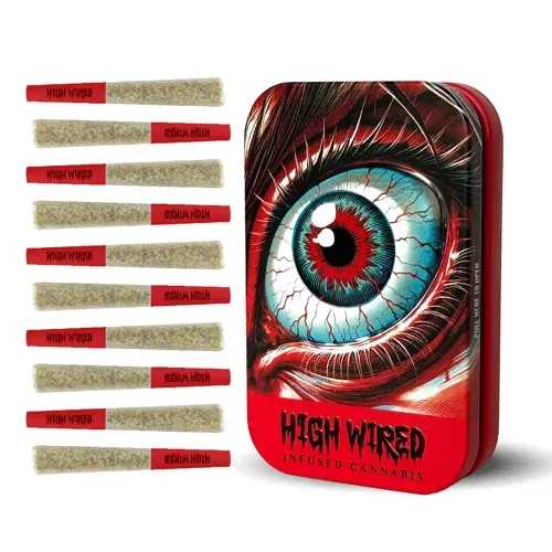 High Wired Clips Banana Daddy.35g Infused Preroll 10pk