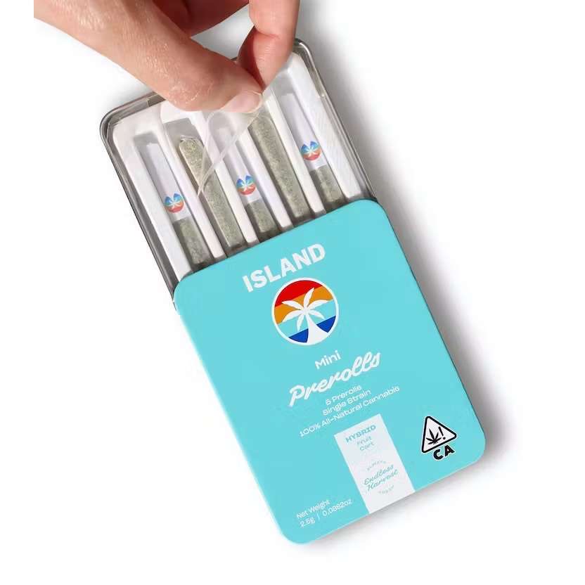 Green Valley Botanicals Island Minis Preroll 5-Pack Fruit Cart (Hybrid)