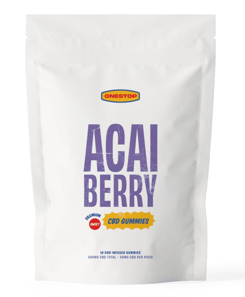 Green Valley Botanicals OneStop – Acai Berry 500mg CBD Gummies