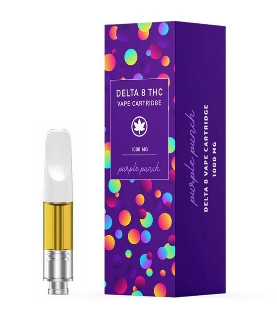 Green Valley Botanicals Purple Punch Delta 8 THC Vape Cartridge