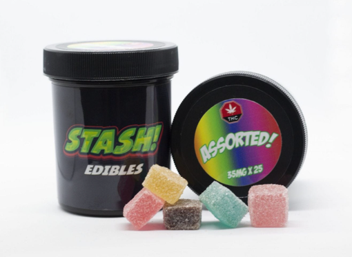 Green Valley Botanicals Stash! Edibles – THC Gummies (250mg)