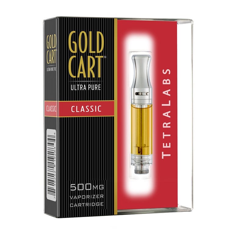 Green Valley Botanicals TetraLabs Pure Gold Classic Oil Cartridge