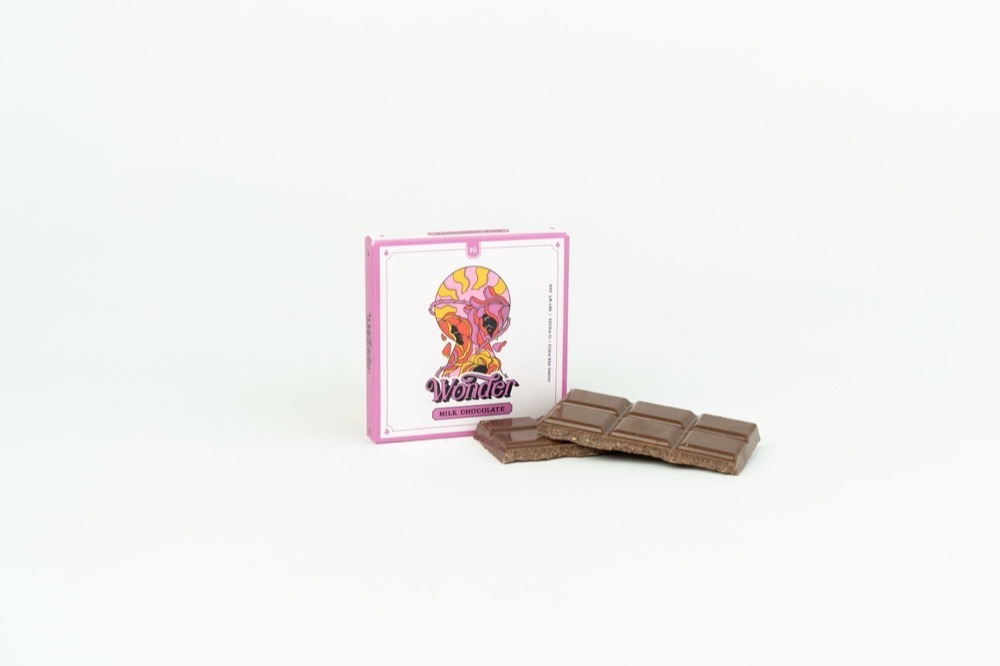 Green Valley Botanicals Wonder Mushroom Infused Edibles – Milk Chocolate 3000mg
