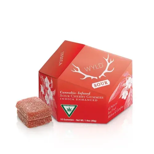 Wyld Sour Cherry Gummies